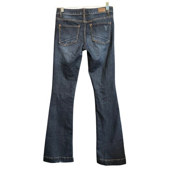 Dear John Backstage Flare Jeans Women's 26  Dark Wash - Picture 6 of 10